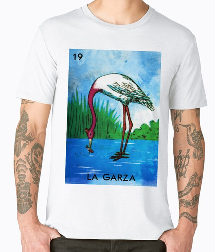 Playeras Cleen Alexer Loteria La Pera Mod 83 