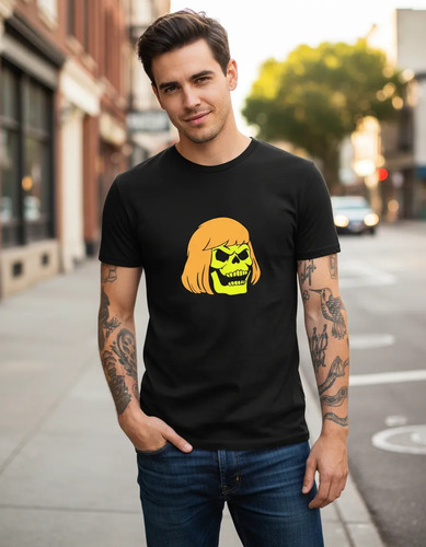 Playera Para Caballero Skeletor - He-man
