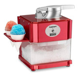 Máquina De Raspado Nieve De Hielo Cuisinart 110v Rojo