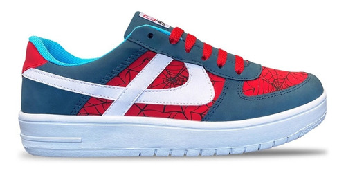 Tenis Panam Meztli Edición Spiderman Estilo Casual 388