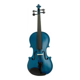 Violin Amadeus Cellini Mv012w Bl Estudiante 4/4 Azul Msi