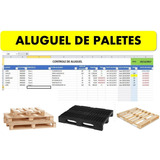 Planilha Aluguel Palete Pallets Caixas Controle Estoque