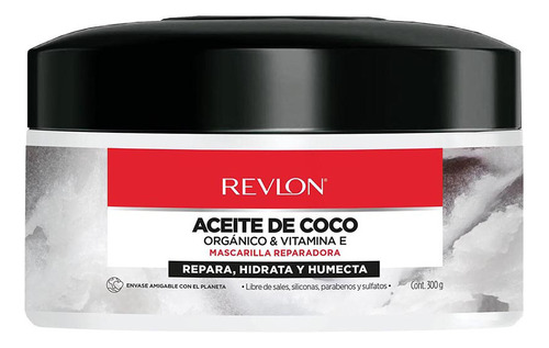 Crema De Masaje Revlon Aceite De Coco Y Vitamina E 300ml