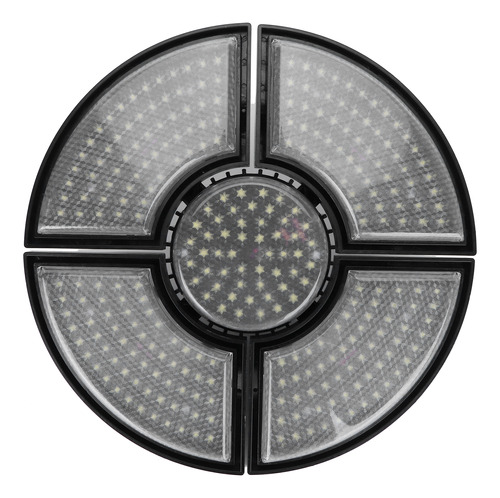 Garage Led Plegable De 4 Hojas, 120 W, E27, Blanco, 10200 Lm