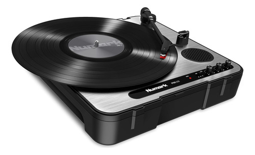 Numark - Pt01 - Tocadiscos De Vinilos, Usb, Portable, 33 1/3