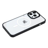 Funda Magnética Transparente For iPhone 12, 13, 14, Magsafe