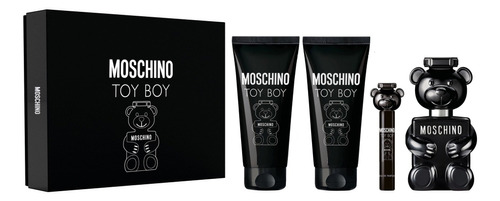 Estuche Exclusivo Moschino Toy Boy Perfume 110ml+10ml+body+