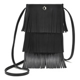 Eraparole Monedero Para Telefono Celular, Negro, (tassel Bla