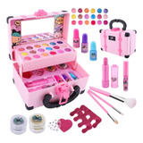 Set Maquillaje Para Niña De 33 Piezas Lavable Niños Juguetes