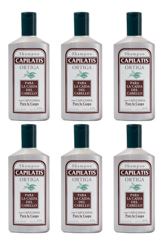 Shampoo Capilatis Tratante Ortiga  410 Ml X 6 Unidades