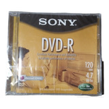 Dvd-r Sony -120 Minutos - 1x16x - 4.7 Gb/go - Lacrado