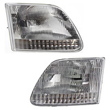 Juego Faros Ford F-150 97-03 - Claro