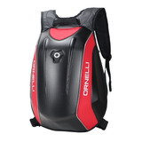 Mochila Para Moto Impermeable Ornelli Casco Roja Motos.shop