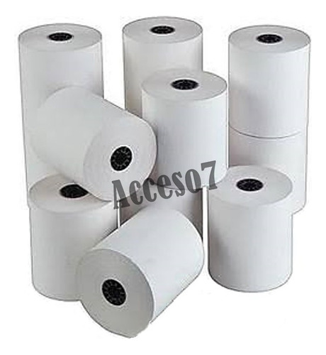 10 Rollos Papel Termico 57x60 T5760 Miniprinter 58mm Ancho