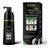 Dexe Instant Black Hair Shampoo 13.53 Fl Oz, Champú Para Teñ