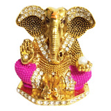 Purpledip Metal Idol Lord Ganesha (ganapathi): Estatua Colec