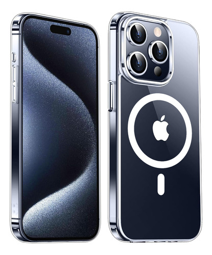 Funda Case Premium Transparente Con Magsafe Para iPhone