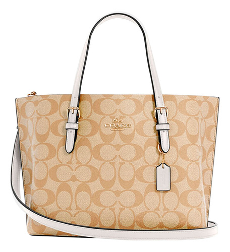 Bolsa Coach Tote Mollie 25 In Signature Canvas Original C425