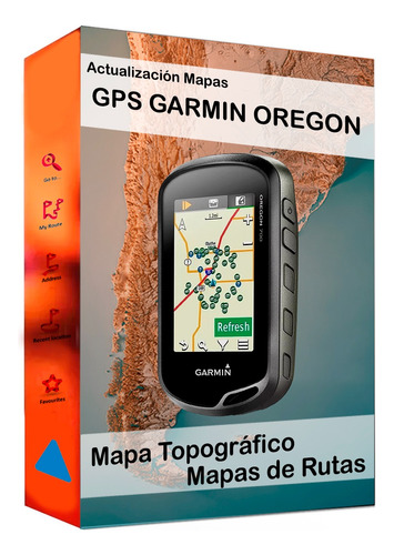 Actualización Gps Garmin Oregon Mapas Topográficos
