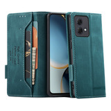 For Motorola Moto G84 5g Wallet Magnet Clasp Card Slot Case