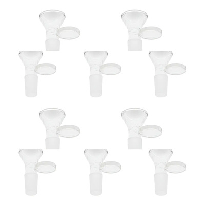 Bowl Macho 14mm Vidrio Pyrex Repuesto Bong Happy Juan Transparente 10 Piezas | Envío gratis
