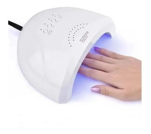 Cabina De Uñas Sun 48w Uv-led Timer Y Sensor Gel Semi Oferta