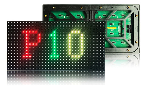 Módulo Pantalla Led P10 Rgb Dip 3en1 16x32cm - 512 Pixel Led