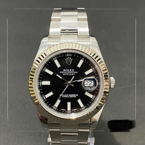 Rolex Date Just 41mm Completo