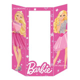 Decoración De Fiestas Caja Coroplast De Barbie Para Fotos 