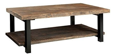 Alaterre Azmba1120 Sonoma Rustic Mesa De Centro Natural Marr