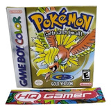 Pokémon Gold - Box Do Jogo (game Boy Advance)