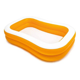 Piscina Rectangular Naranja 229cmx147cmx46cm Intex 57181