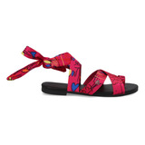 Sandalias Plana Multicolor  3371211