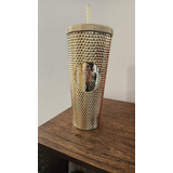 Tumbler Starbucks Studded Gold 2022 Edición Especial Usa