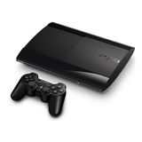 Sony Playstation 3 Super Slim 500gb Watch Dogs Cor  Charcoal Black