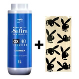 Kit Ox Safira 40 Vol Banho De Lua Platinado 1l + Brinde