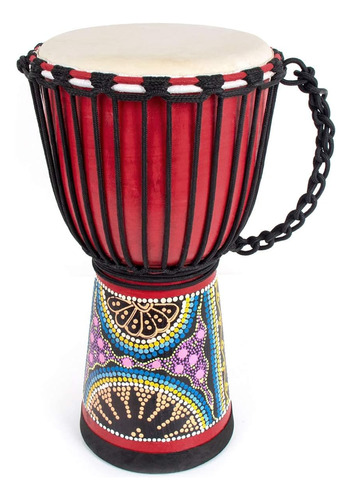 Tambor De Mano Africano Djembe, Cabeza De Tambor De Pie...