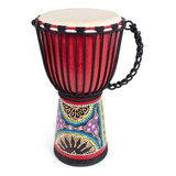 Tambor De Mano Africano Djembe, Cabeza De Tambor De Pie...