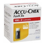 Fast Clix Accucheck 102 Lancetas