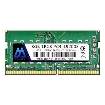 Memoria Ram Ddr4 8gb 2400mhz Sodimm Monkle 260 Pines Para Notebook