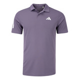 Camisa Polo Masculina adidas Manga Curta Club 3 Stripes