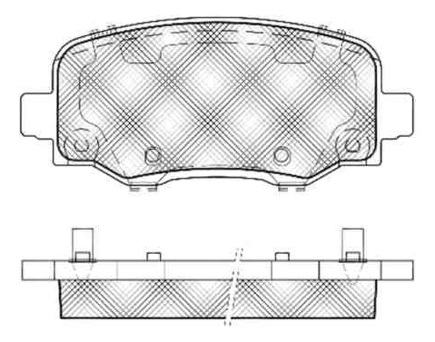 Pastillas Freno Para Jeep Compass 2.0 Td Limited - Sport 201 Foto 2