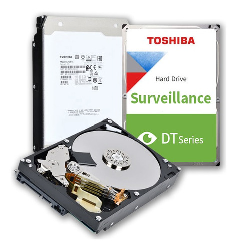 Disco Duro Interno Toshiba Surveillance 4tb 5400rpm 128mb