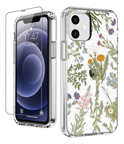 Funda Luhouri Para iPhone 12/12 Pro Garden