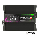 Módulo Amplificador Stetsom Db3000 Digital Bass 2 Ohms