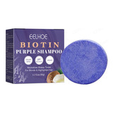 Champú En Barra De Champú Oscuro R Biotin Purple New Polygo