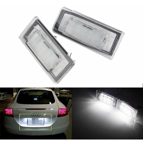 2x Lámpara Luz Led Porta Placa Matrícula Audi Tt Mk1 1999-06