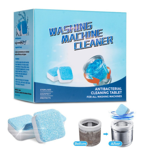10 Pcs Máquina De Lavar Desodorante Cleaner