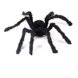 Casa Embrujada De Araña De Peluche Negra Con Decoración De H