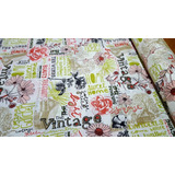 Tela Estampada P/ Metro-ancho 1.50-manteles- Cortina